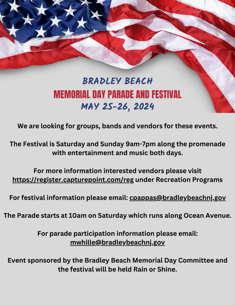 Bradley Beach Memorial Day Parade and Festival Bradley Beach